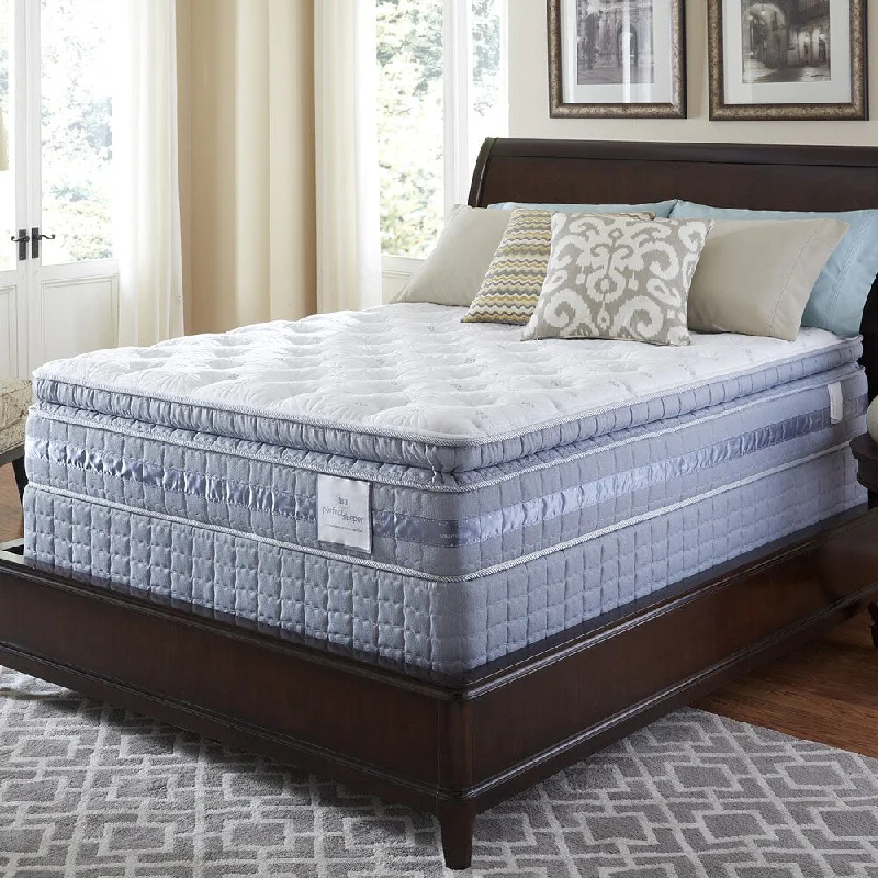 Wool - filled mattresses for natural insulation and moisture - wickingSerta Perfect Sleeper Majestic Retreat Super Pillow Top Twin-size Mattress Set