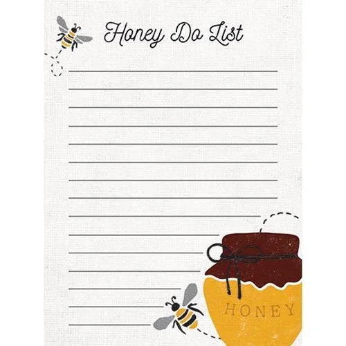 Bed skirts in neutral colors for easy pairingHoney Do List Mini Notepad