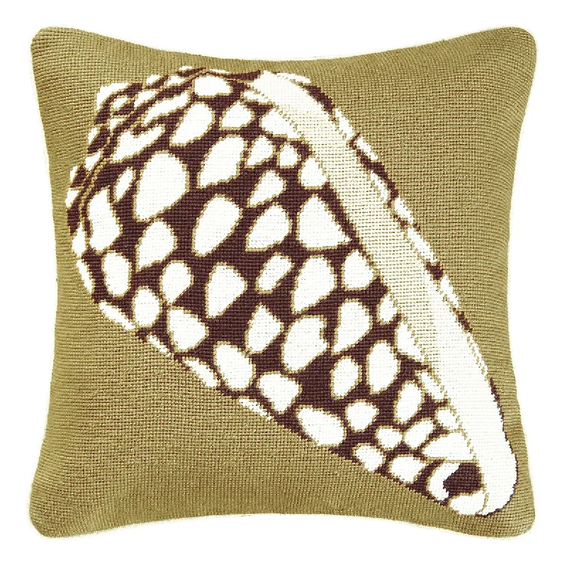 Velvet Pillows for a Touch of EleganceConus Shell Pillow