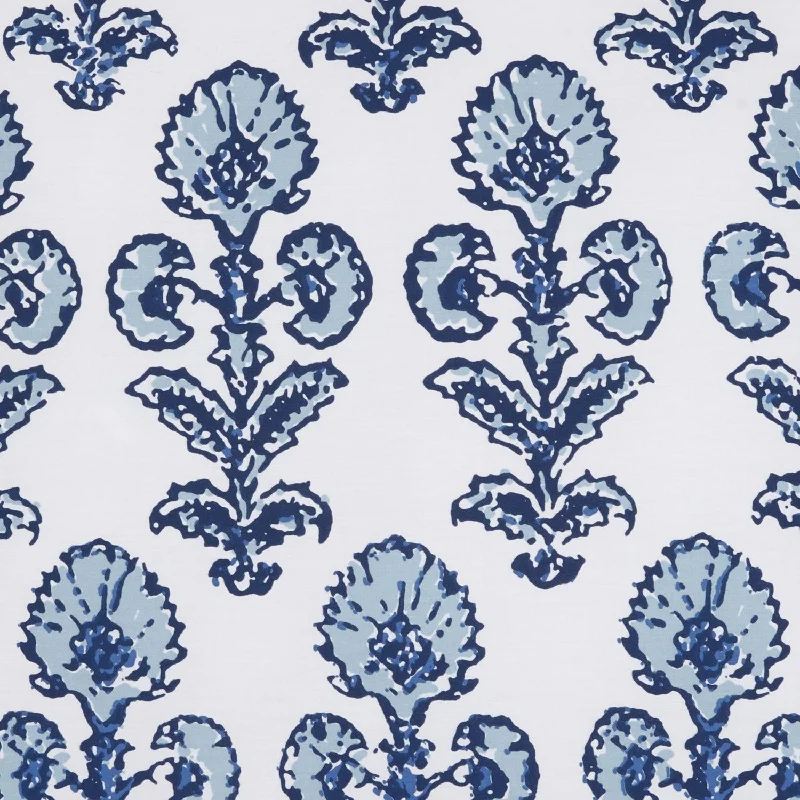 Square Pillows for Modern Home DecorOjas Indigo Organic Duvet Swatch