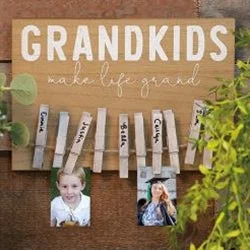 Bed skirts with a jacquard weave for a textured lookGrandkids Make Life Grand Clothespin Sign Bed skirts with a jacquard weave for a textured lookGrandkids Make Life Grand Clothespin Sign