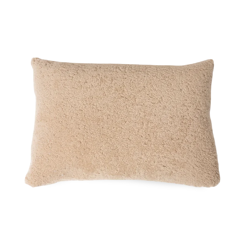 Velvet Pillows for a Touch of EleganceSheepskin Pillow