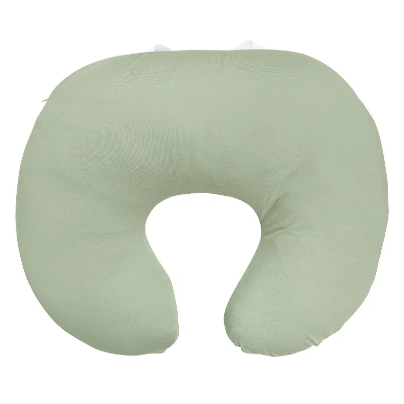 Square Pillows for Modern Home DecorBamboo nursing pillow - Moss