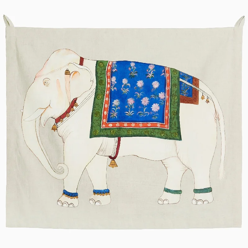 Cotton Pillows for Natural ComfortElephant Tapestry