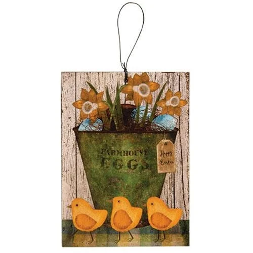 California king bed skirts for a larger bedFarmhouse Eggs & Chicks Ornament