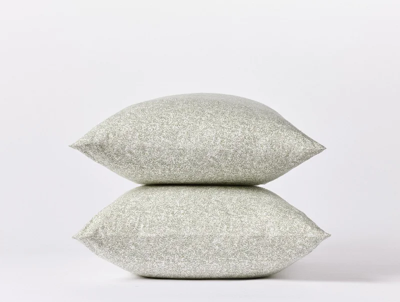 Bolster Pillows for Sofa DecorationOrganic Print Percale Pillowcases - Renewed