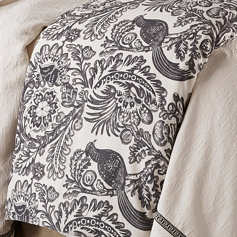Wool blankets with natural warmth and insulationHiEnd Accents Augusta Duvet
