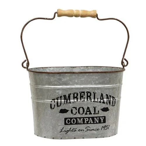 Twin - size bed skirts for a single bedCumberland Coal Company Oval Bucket