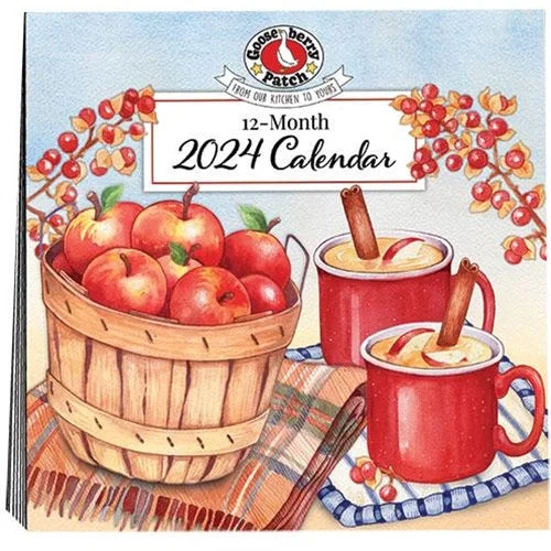 Bed skirts in bold colors for a statement - making lookGooseberry Patch 2024 Wall Calendar