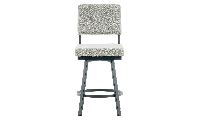 Bamboo - charcoal infused mattresses for odor absorptionMathilde Upholstered Counter Swivel Stool