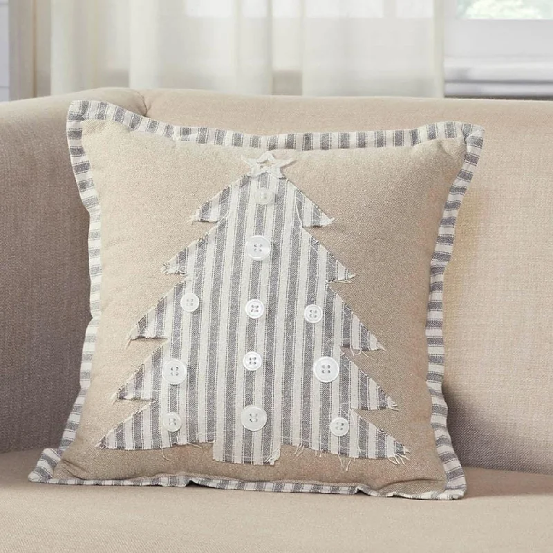 Bolster Pillows for Sofa DecorationGrace Applique Tree Pillow
