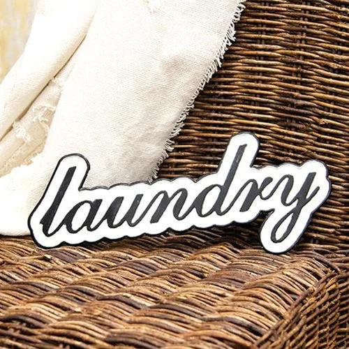 Bed skirts with a tropical print for a vacation - inspired feelLaundry Black and White Metal Sign Bed skirts with a tropical print for a vacation - inspired feelLaundry Black and White Metal Sign