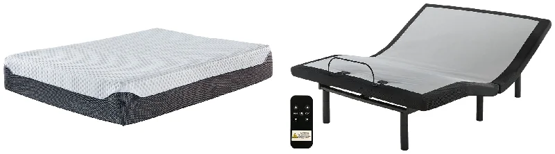Memory foam mattresses for pressure relief and contouring12 Inch Chime Elite Mattress with Adjustable Base