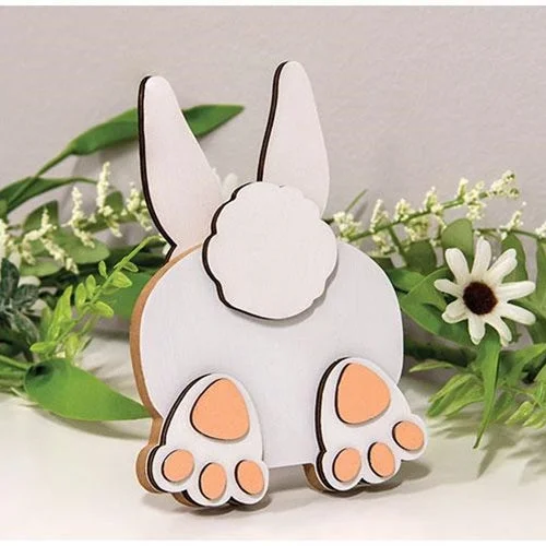 California king bed skirts for a larger bedLayered Bunny Bum Easel