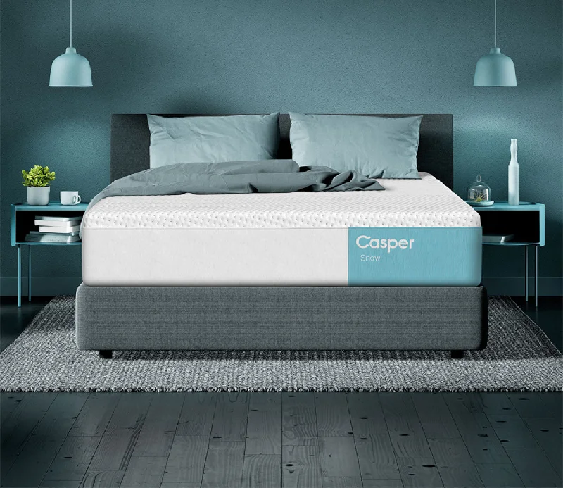 Latex mattresses with natural bounce and breathabilityCasper Snow Hybrid Mattress
