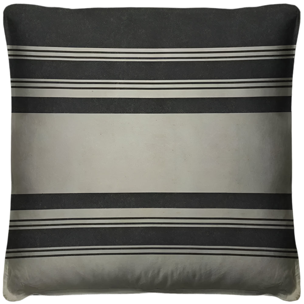 Back Support Pillows for Office ChairsPattern 50 Organic Stripes Black & White Pillow
