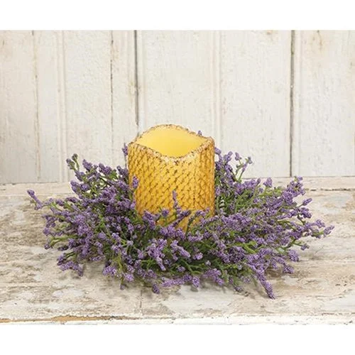 Bed skirts with a high - thread count for a quality feelArray Astilbe Candle Ring 3"/10" Purple