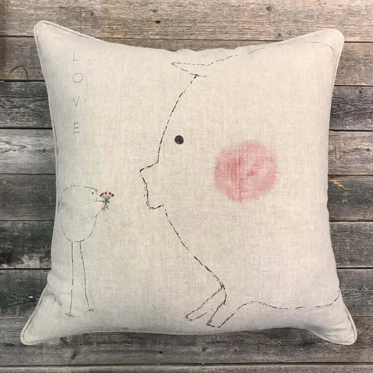 Cooling Pillows for Hot SleepersSweet Gumball Blushing Pig Pillow