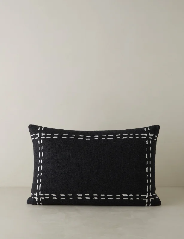 Cooling Pillows for Hot SleepersAccord Embroidered Pillow by Élan Byrd