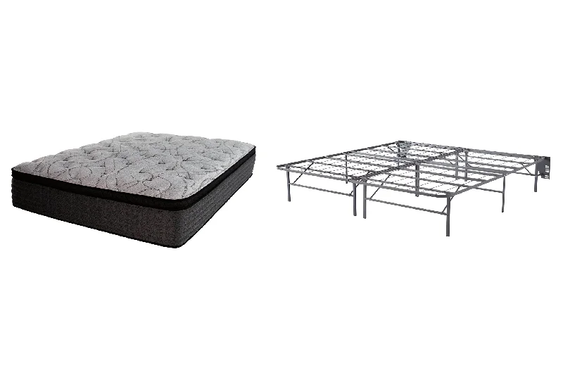 Gel - infused memory foam mattresses for cooler sleepHybrid 1600 Mattress with Foundation