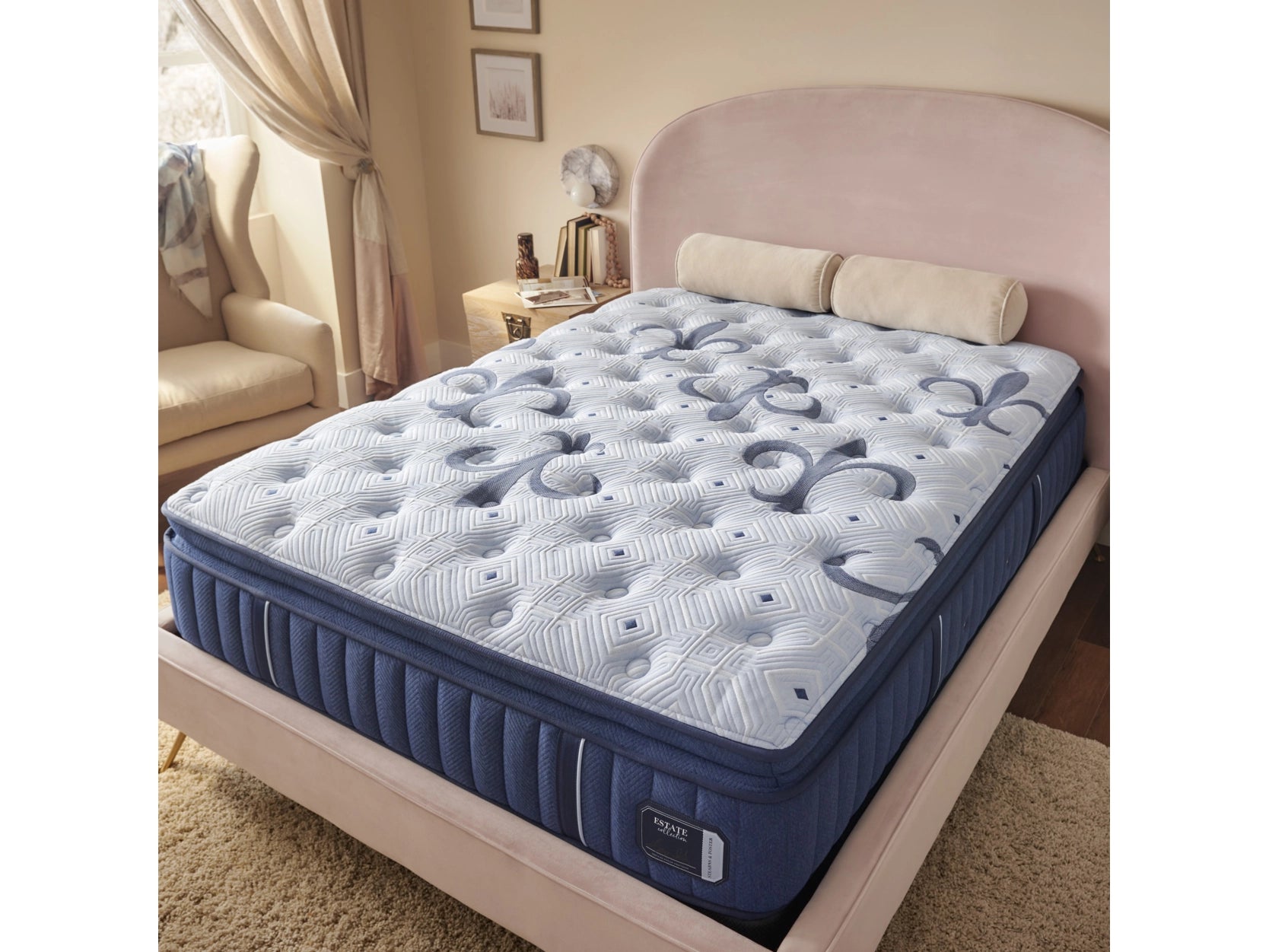 Memory foam mattresses for pressure relief and contouringStearns & Foster Estate Firm Pillowtop King Mattress