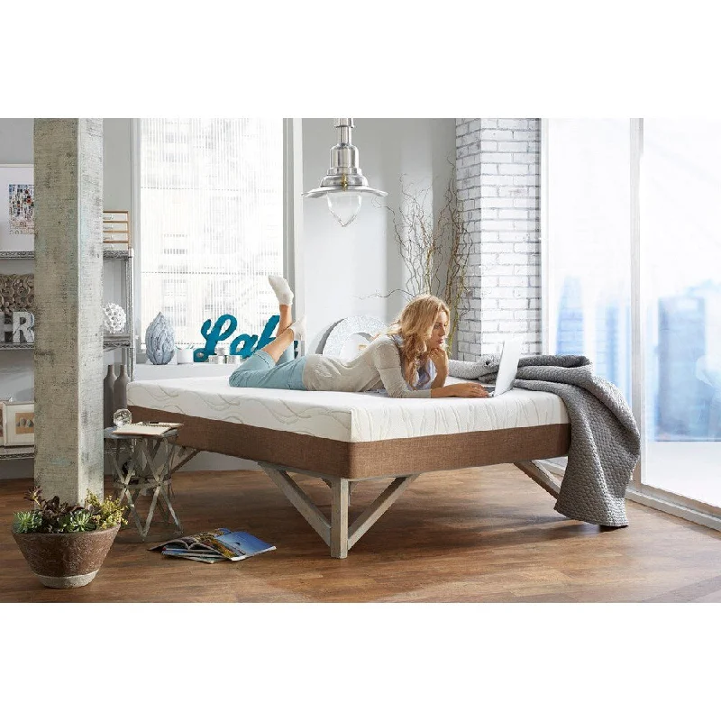 Bamboo - charcoal infused mattresses for odor absorptionDream Pro Revitalize Lunair 11-inch Cal King-size Gel Memory Foam Mattress