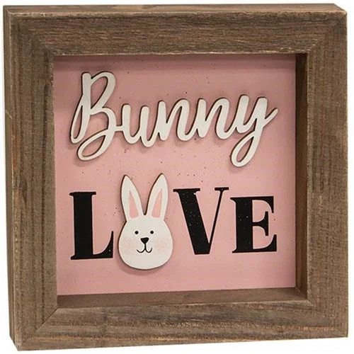 Bed skirts with a unicorn - themed print for kids' bedsBunny Love Frame