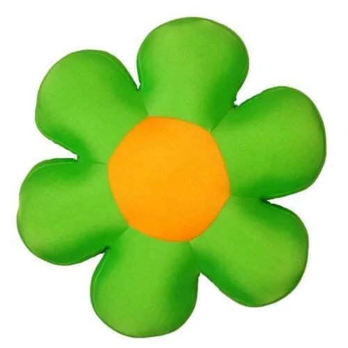 Kids Pillows with Fun DesignsDaDa Bedding Squishy & Soft Groovy Flower Throw Micro-Bead Cushion Pillow - Green - 18" Kids Pillows with Fun DesignsDaDa Bedding Squishy & Soft Groovy Flower Throw Micro-Bead Cushion Pillow - Green - 18"