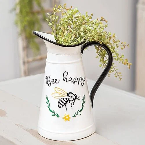 Bed skirts with a Christmas - themed patternBee Happy Enamel Pitcher