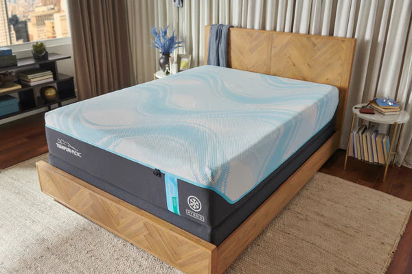 Queen - size mattresses for couples and standard bedroomsTempur-Pedic LuxeBreeze Medium Hybrid Queen Mattress