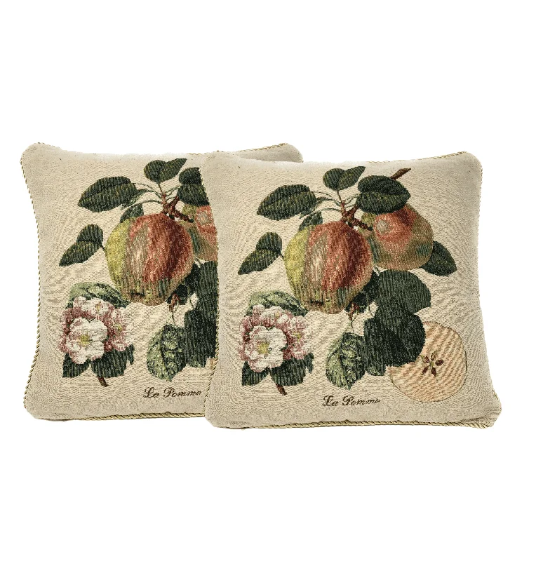 Adjustable Pillows for Customized ComfortDaDa Bedding Set of Two Splendor of Apples Fruit Throw Pillow Covers w/ Inserts - 2-PCS - 18" Adjustable Pillows for Customized ComfortDaDa Bedding Set of Two Splendor of Apples Fruit Throw Pillow Covers w/ Inserts - 2-PCS - 18"
