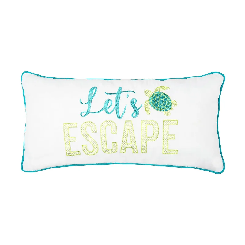 Travel Pillows for Long JourneysLet's Escape Pillow