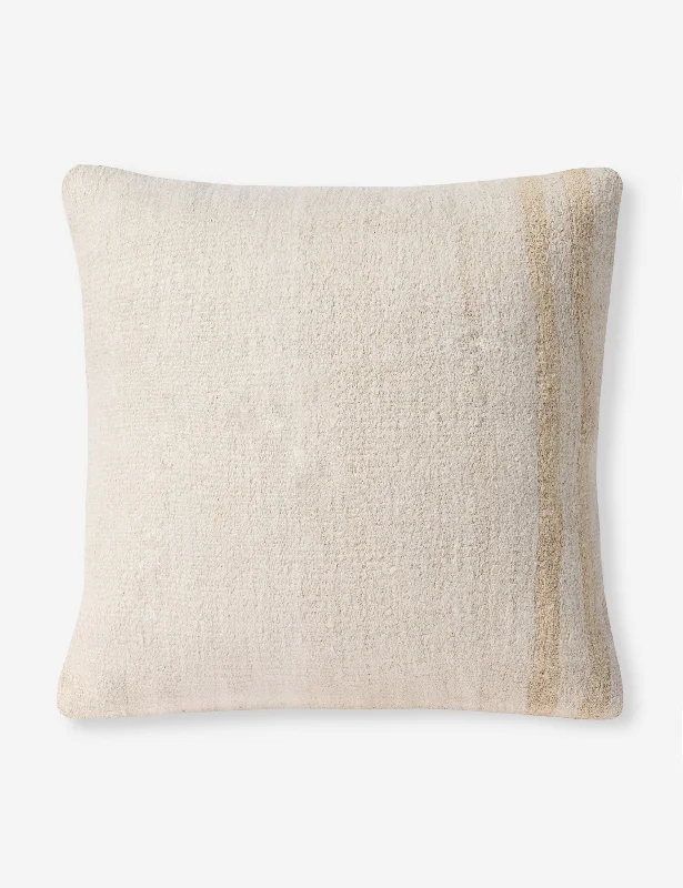 Orthopedic Pillows for Back Pain ReliefVintage Hemp Pillow No. 35, 18" x 18"