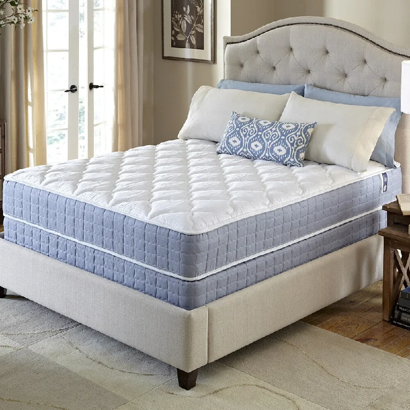 Innerspring mattresses with coil counts for supportSerta Revival Firm Full-size Mattress and Foundation Set