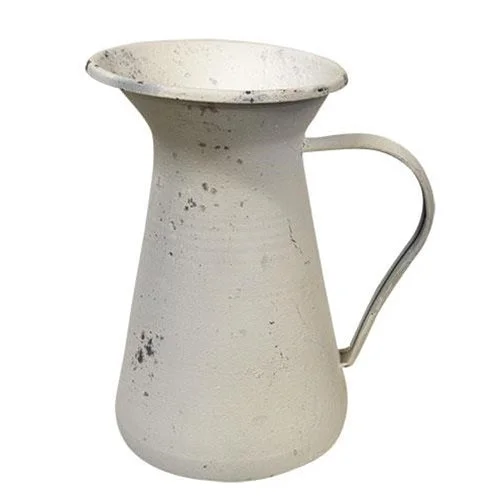 Full - size bed skirts with a gathered fabricPerfect Pitcher White