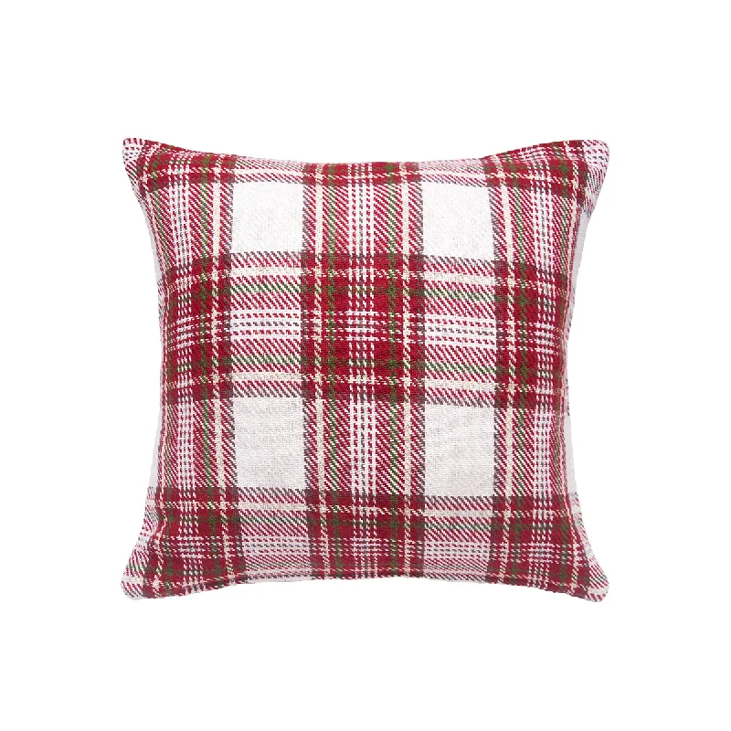 Cotton Pillows for Natural ComfortGracelyn Plaid Pillow