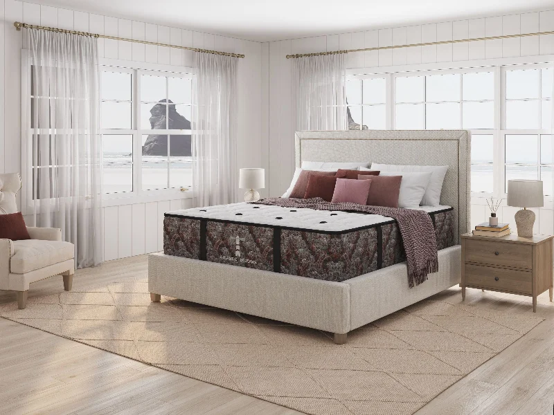 Bamboo - charcoal infused mattresses for odor absorptionKent Island Luxury Firm California King Mattress