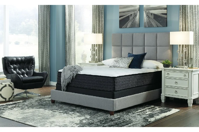 Innerspring mattresses with coil counts for supportAnniversary Edition Plush Mattress and Foundation