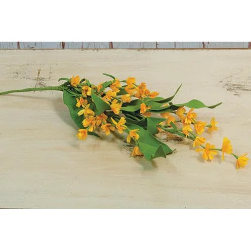 Bed skirts with a shabby - chic styleYellow Lily of the Valley Pick