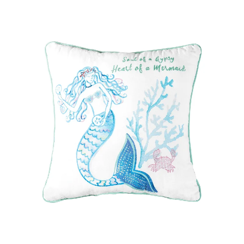 Memory Foam Pillows for Neck SupportMermaid Garden Soul of A Gypsy Pillow
