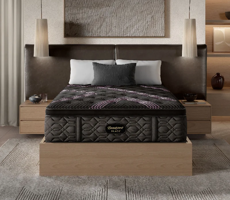 Bamboo - charcoal infused mattresses for odor absorptionBeautyrest Black Series Two Plush Pillow Top Mattress