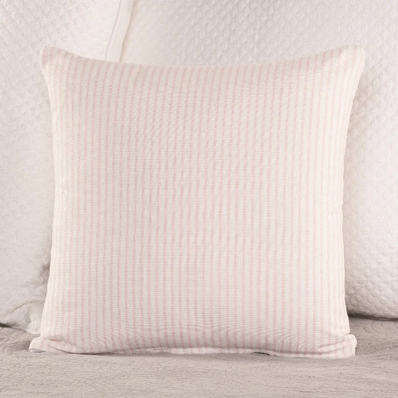 Silk Pillows for Smooth Skin and HairPink and White Ticking Stripe Throw Pillow Cover 8 Sizes Made in USA Silk Pillows for Smooth Skin and HairPink and White Ticking Stripe Throw Pillow Cover 8 Sizes Made in USA