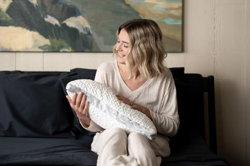 Innerspring mattresses with coil counts for supportEasy Breather Jr. Pillow
