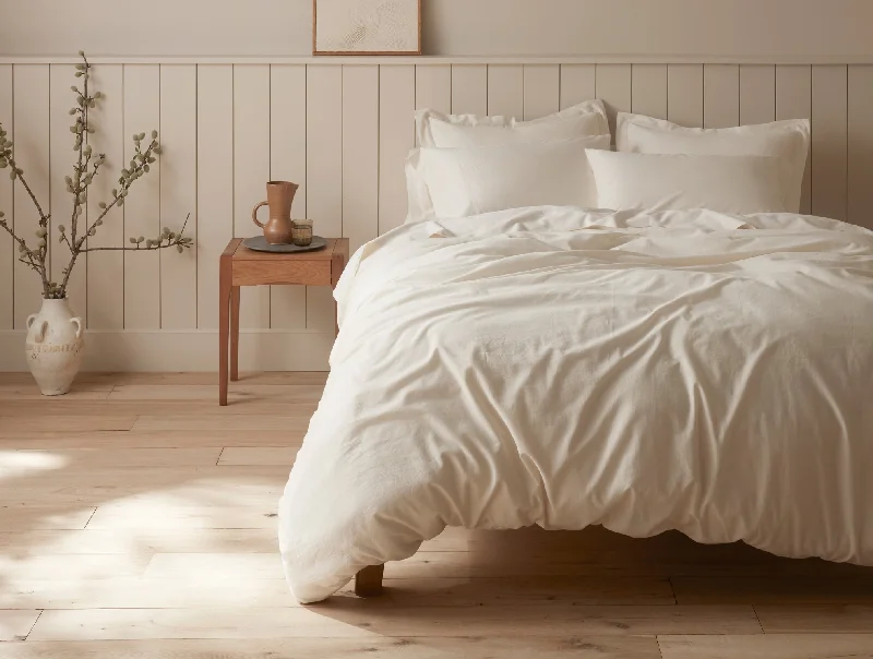 Hypoallergenic Pillows for Allergy SufferersCloud Soft Organic Sateen Duvet Set