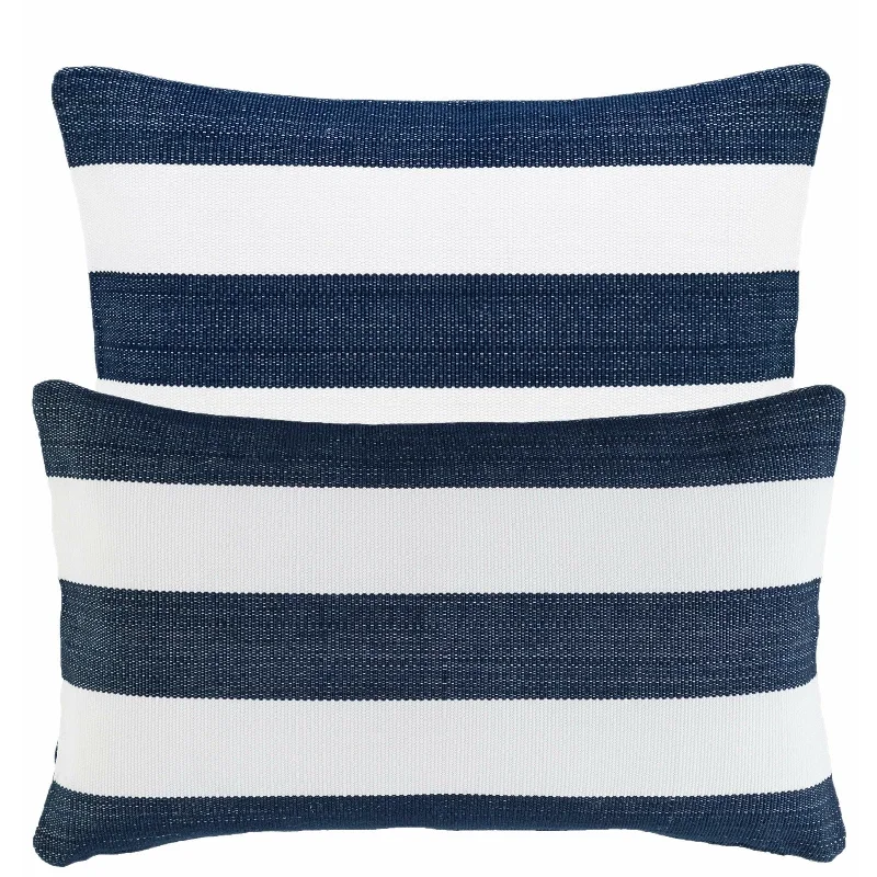 Square Pillows for Modern Home DecorPine Cone Hill Catamaran Stripe Navy Indoor/Outdoor Pillow Square Pillows for Modern Home DecorPine Cone Hill Catamaran Stripe Navy Indoor/Outdoor Pillow