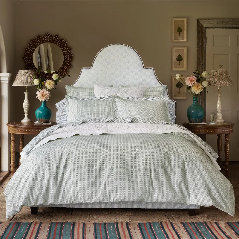 Soft and Fluffy Pillows for Bedroom ComfortCinde Sage Organic Duvet