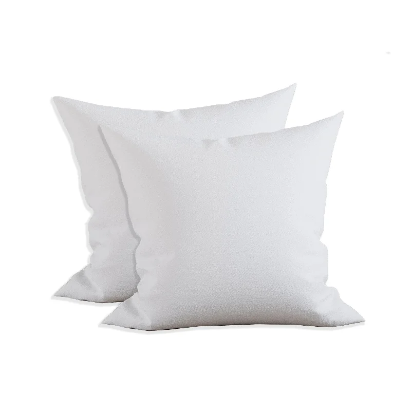 Travel Pillows for Long JourneysElegant Comfort Pillow Inserts - Poly-Cotton Shell Siliconized Fiber Filling Travel Pillows for Long JourneysElegant Comfort Pillow Inserts - Poly-Cotton Shell Siliconized Fiber Filling