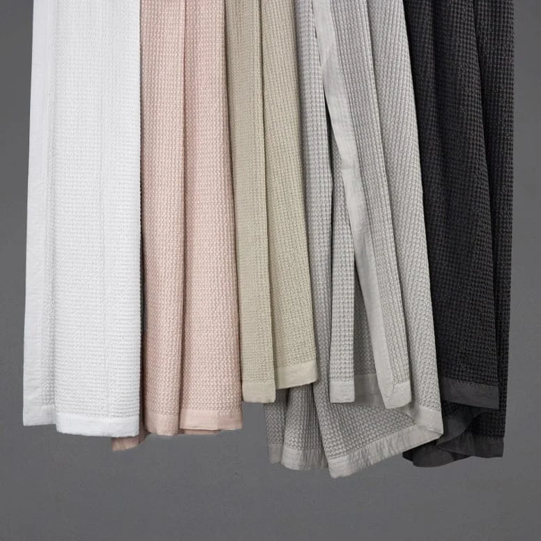 Fleece blankets for a cozy and plush textureWaffle Weave Cotton Coverlet