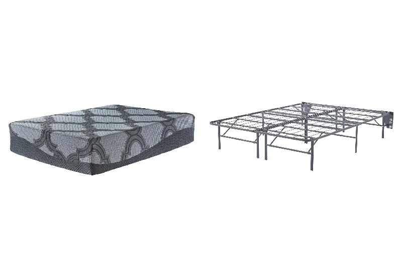 Organic cotton mattresses for a chemical - free sleep surface14 Inch Ashley Hybrid Mattress with Foundation