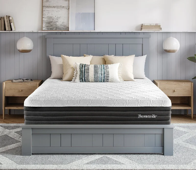 Wool - filled mattresses for natural insulation and moisture - wickingThomasville Raleigh 11.5'' Gel Memory Foam Medium Firm Hybrid Mattress Wool - filled mattresses for natural insulation and moisture - wickingThomasville Raleigh 11.5'' Gel Memory Foam Medium Firm Hybrid Mattress